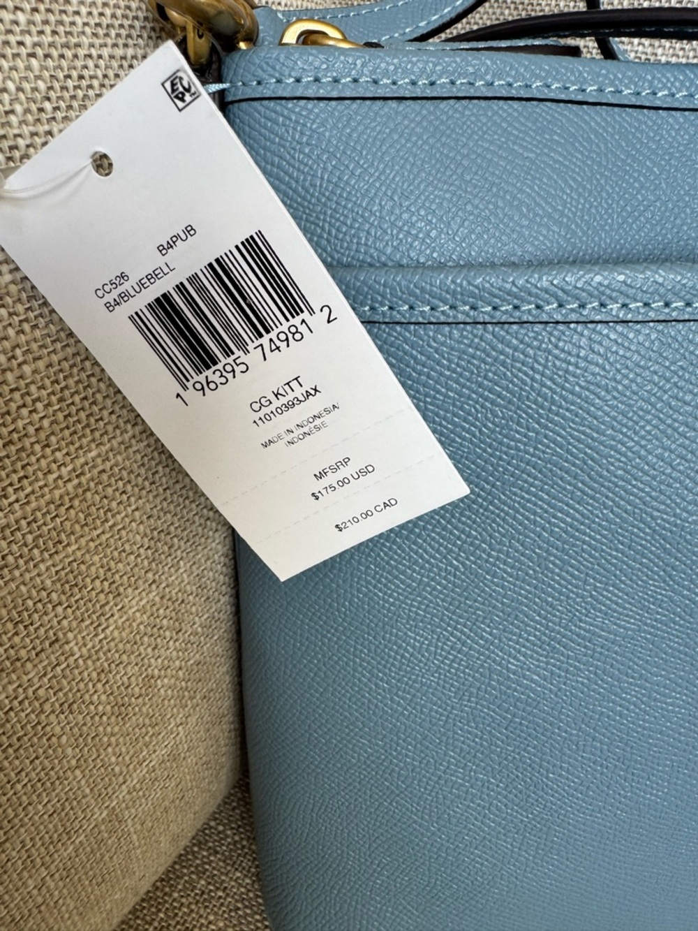 COACH Kitt messenger crossbody bag NWT - Picture 6 of 17